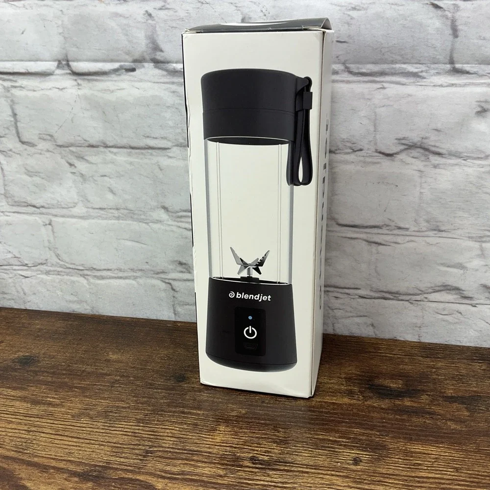 NEW Original BlendJet One Portable Chargeable Blender 12oz Black